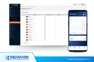 KINGWORK – Phần mềm quản lý chấm công tốt nhất Việt Nam